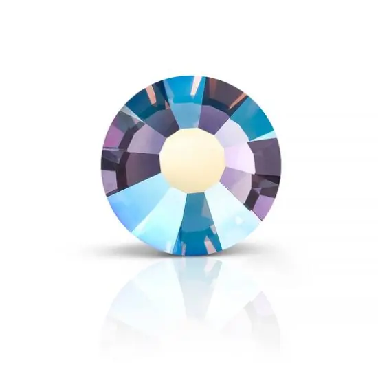 Preciosa MAXIMA SS16 Aurora Borealis Flatback Czech Crystals, 144ct. Sun AB {2}