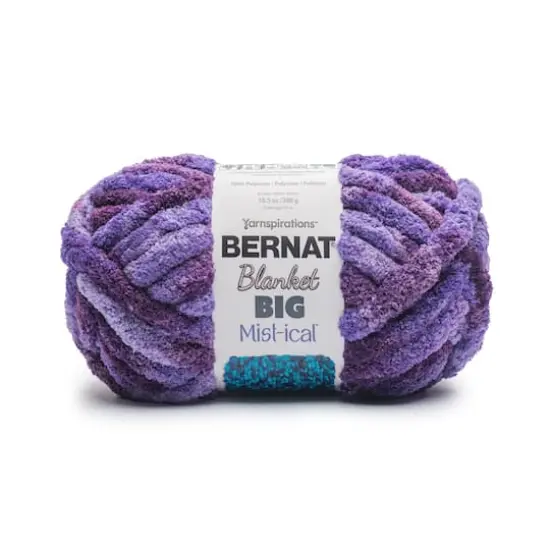 Bernat&reg; Blanket Big Mist-ical&trade; Yarn Grape Mix {1}