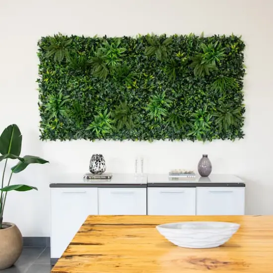 40" Andean Cloud Forest Artificial Living Wall Panel {7}