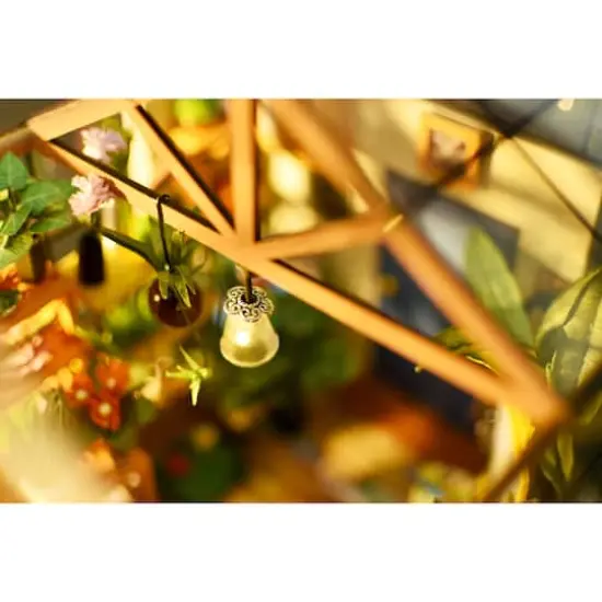 Rolife&reg; Cathy's Flower House DIY Miniature House Kit {11}