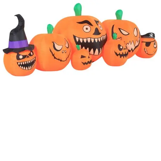 8ft. Occasions Inflatable Halloween Pumpkin Patch {1}