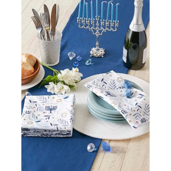 DII&reg; Hanukkah Blessings Printed Napkin Set {7}