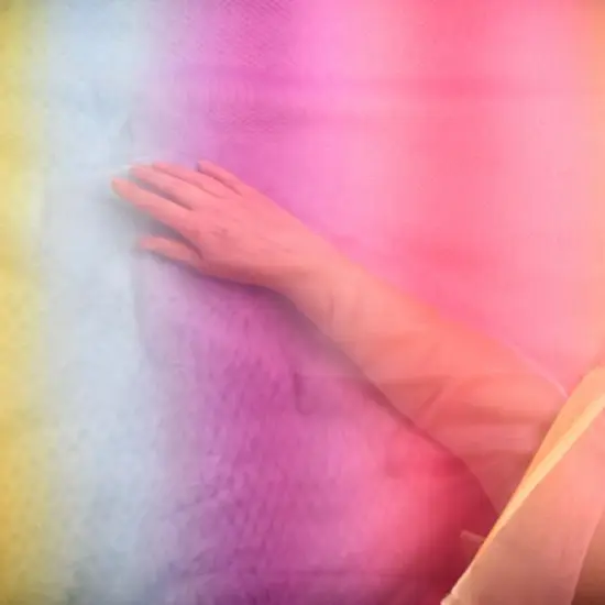 Feldman Dark Rainbow Ombre Mesh {4}