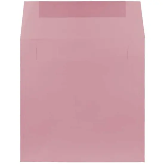 JAM Paper 7.5" x 7.5" Square Premium Invitation Envelopes, 25ct. Baby Pink Pastel {4}