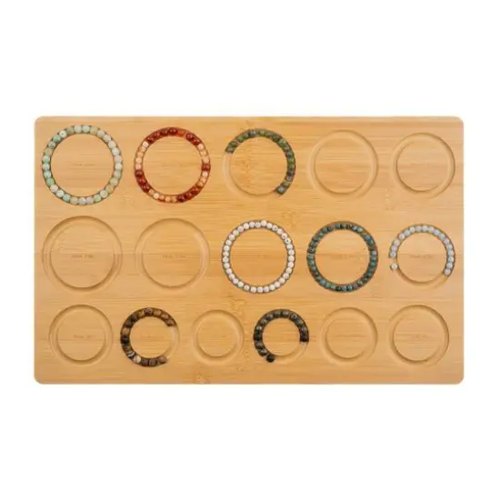 John Bead 11" x 17" Mega Bracelet Wood Bead Board {3}