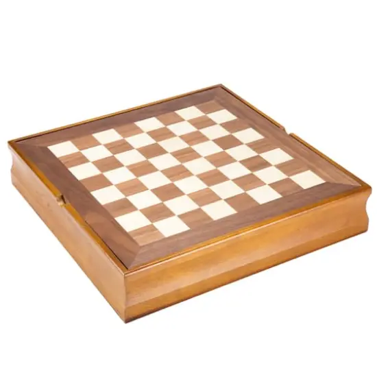 Toy Time Classic 7-in-1 Wooden Board Game Set {4}