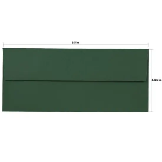 JAM Paper 9.5" x 4.125" Assorted Business Premium Envelopes, 125ct. {6}