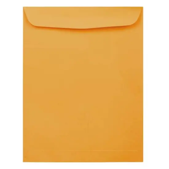 JAM Paper 12" x 15.5" Brown Kraft Manila Commercial Envelopes, 100ct. {1}