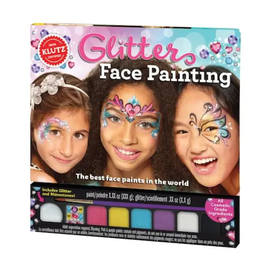 Klutz&reg; Glitter Face Painting Kit {3}