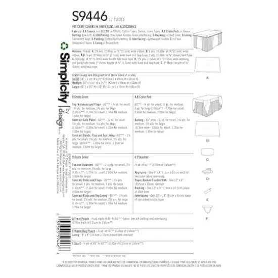 Simplicity&reg; Pattern CS9446 {3}