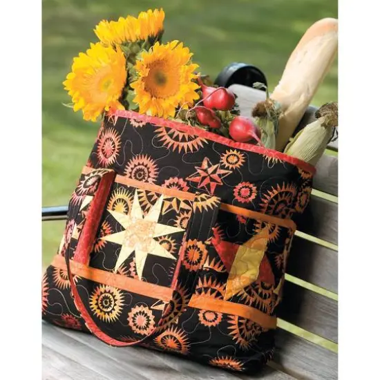 Leisure Arts&reg; Star Sampler Tote Quilt Pattern {3}