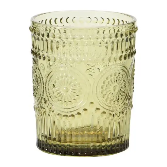 Hello Honey&reg; 12oz. Embossed Drinking Glasses, 4ct. {5}
