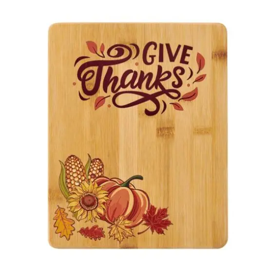 Farberware Give Thanks Bamboo Cutting Board {1}