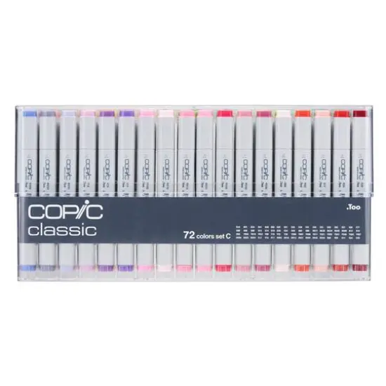 Copic&reg; Classic 72 Color Marker Set C {1}