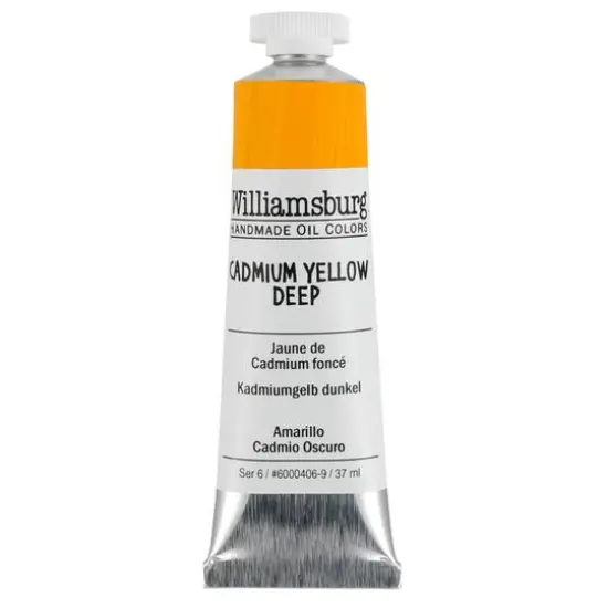 Williamsburg&reg; Artist Oil Colors, 37mL Cadmium Yellow Deep {1}
