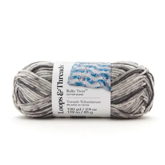 Bulky Twist&trade; Multi Yarn by Loops & Threads&reg; Cement {1}
