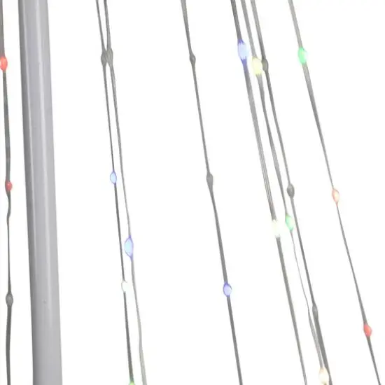 6ft. LED Color Changing Multiple Function Outdoor Show Cone Tree {5}