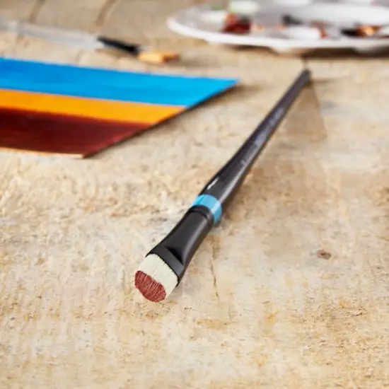 Princeton&trade; Aspen&trade; Synthetic Long Handle Filbert Brush {3}