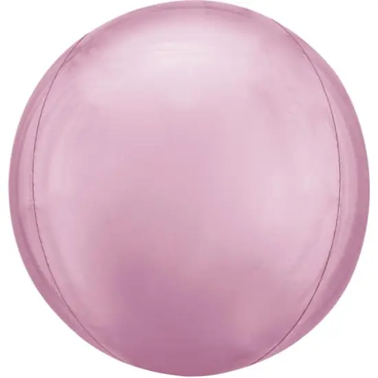 Orbz&reg; 16" Round Matte Balloon Light Pink {1}