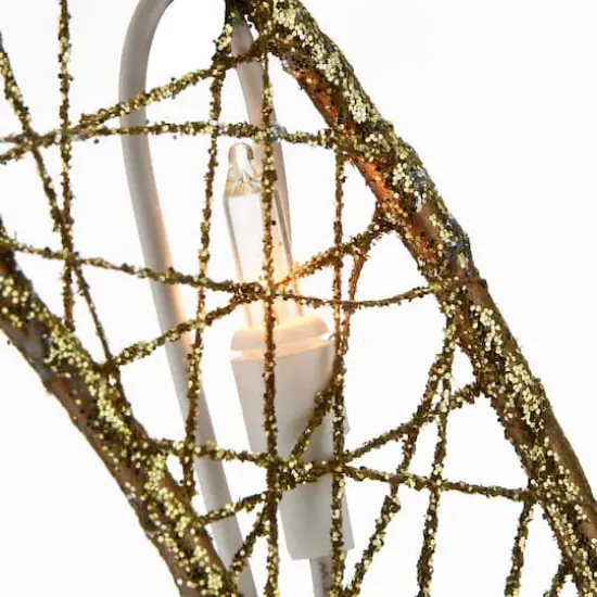 48" Santa&rsquo;s Sleigh, Clear Mini Incandescent Lights {7}