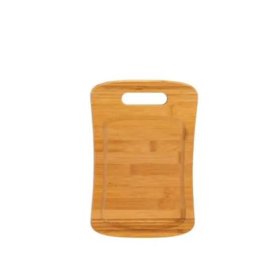 Kitchen Details Medium Curved Bamboo Cutting Board {1}
