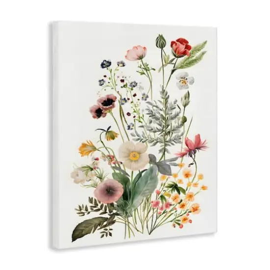 Stupell Industries Subtle Spring Blossoms Canvas Wall Art {4}