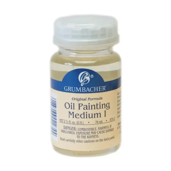 Grumbacher&reg; Oil Painting Medium I, Matte, 2.5oz. {1}