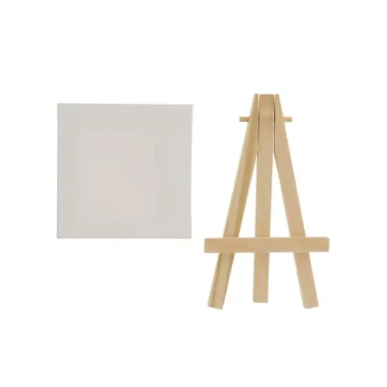 Hello, Artist! Mini Canvas With Easel Party Pack, 4ct. {6}
