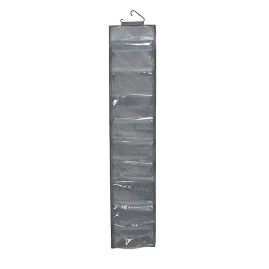 Household Essentials 20 Pocket Closet Shoe File Graphite {7}