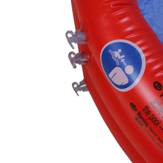 Pool Central&reg; 48" Red & Blue Round Inflatable Children's Swimming Pool {4}