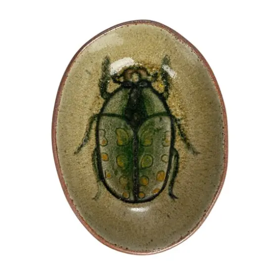 Hello Honey&reg; 7" Insect & Bird Design Stoneware Bowl Set {6}