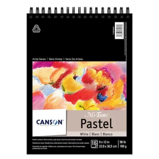 Canson&reg; Mi-Teintes&reg; Pastel with Glassine Pad, 9 x 12" {1}