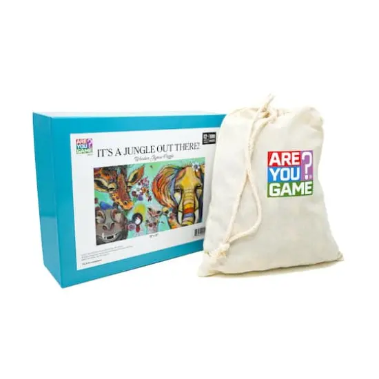 Wooden Jigsaw Puzzle - It's a Jungle Out There!: 599 Pcs {4}