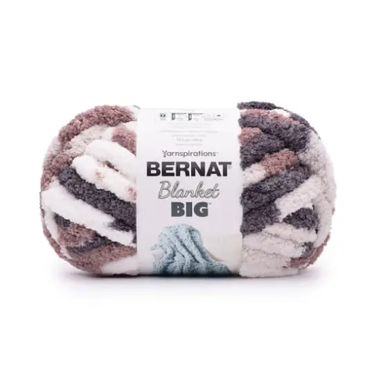 Bernat&reg; Blanket Big&trade; Yarn Mottled Taupe {4}