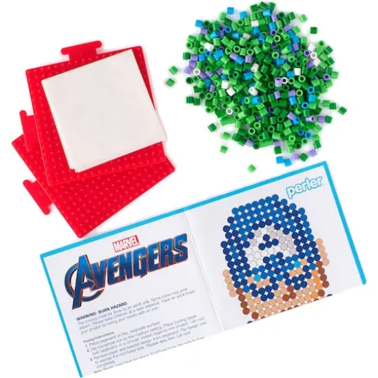 Perler&trade; Avengers Fused Bead Kit {4}