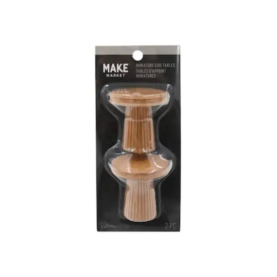 Mini Brown Side Tables, 2ct. by Make Market&reg; {1}