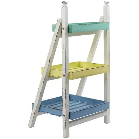 2ft. Farmhouse Decorative Plant Display Stand {7}