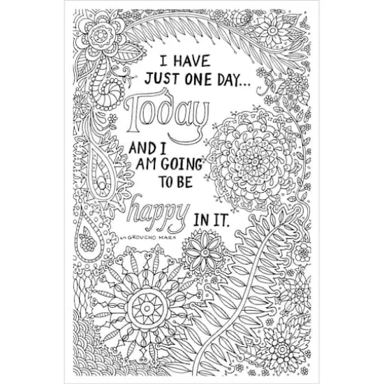 Design Works&trade; Zenbroidery&trade; Be Happy Stamped Embroidery Kit {4}