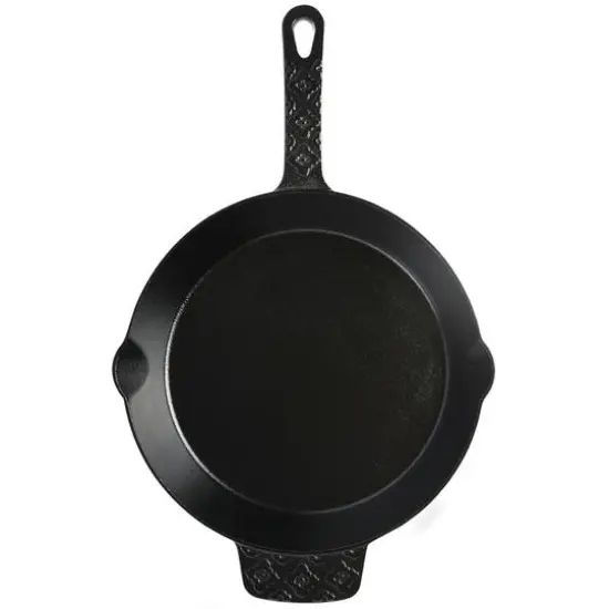 Spice by Tia Mowry Savory Saffron 8" Preseasoned Cast Iron Skillet {5}