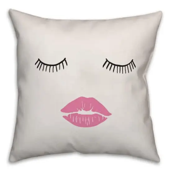 His and Hers Reversible Throw Pillow {3}