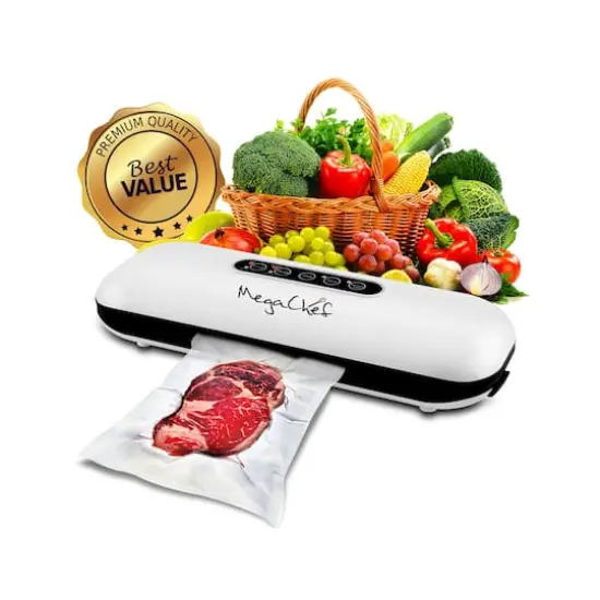 MegaChef Home Vacuum Sealer & Food Preserver with Extra Bags {1}