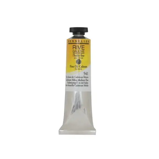 Sennelier Rive Gauche Oil Paint, 40mL 541 Cadmium Yellow Medium Hue {1}