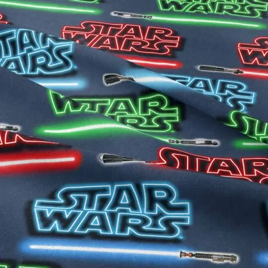 Star Wars&trade; Logos & Lightsabers Cotton Precut Fabric {4}