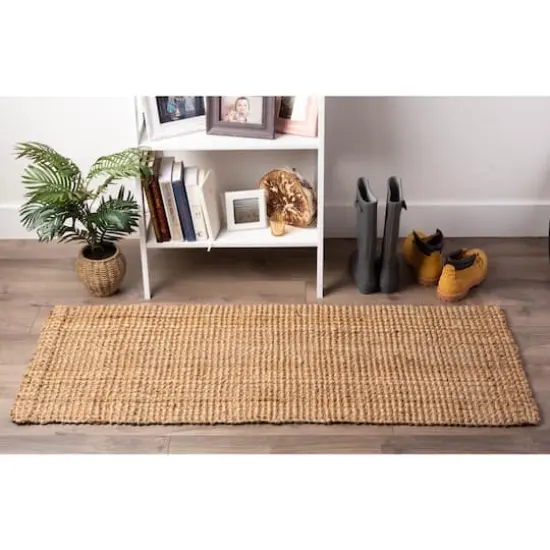 Golden Jute Floor Runner 22x60 {4}