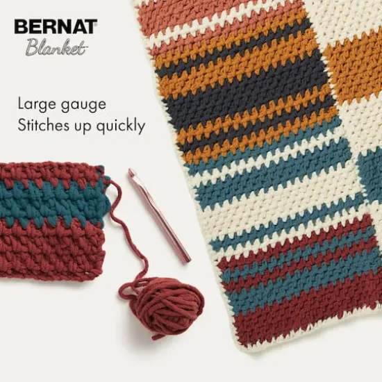 Bernat&reg; Blanket&trade; Yarn Burgundy Plum {5}
