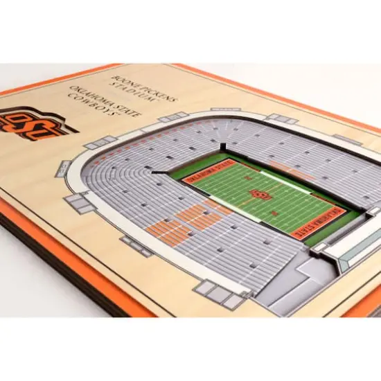 NCAA 3D StadiumViews Desktop Display Oklahoma State Cowboys {5}