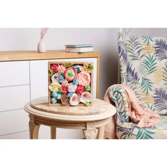 OKTO DIY Wood & Craft Romance Flowers Clay Kit {13}