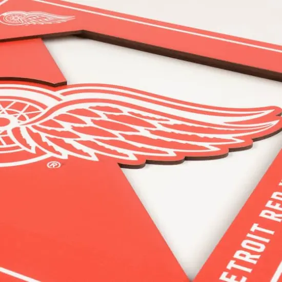 NHL 3D Logo Series Wall Art Detroit Red Wings {6}