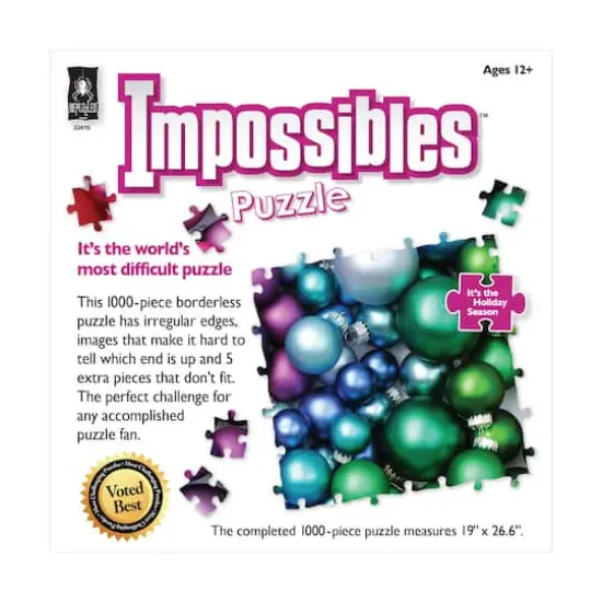 Impossibles Puzzle - It's the Holiday Season: 1000 Pcs {4}