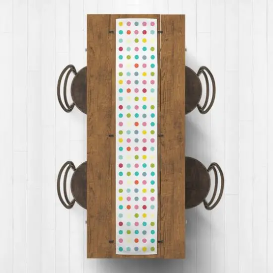 Bright Dots Indoor/Outdoor Table Runner {4}